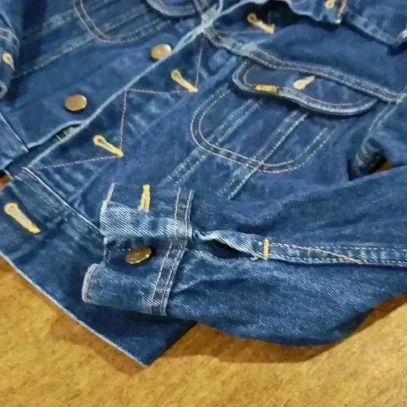 Lee Youth Jean Jacket Size 8 - Picture 3 of 8